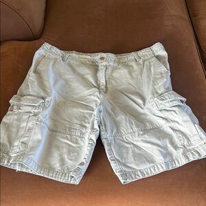 Timberland Khaki Cargo Shorts Relaxed Fit